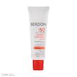 فلوئید ضد آفتاب بدون رنگ صورت بردون spf50 مدل Broad Spectrum محافظ UVA،UVB مناسب پوست‌های چرب و آکنه‌دار حجم 50 میلی لیتر
