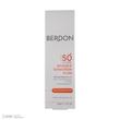 فلوئید ضد آفتاب بدون رنگ صورت بردون spf50 مدل Broad Spectrum محافظ UVA،UVB مناسب پوست‌های چرب و آکنه‌دار حجم 50 میلی لیتر