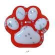 فیجت ضد استرس طرح پنجه گربه با بدنه سیلیکونی مدل SQUEEZEE TRB