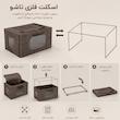باکس نظم دهنده لباس مدل Mocha A1 زیپی تا شو