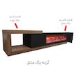 میز تلویزیون مدل 00117H مناسب برای تلویزیون تا 75 اینچ
