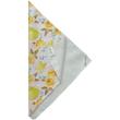 دستمال نظافت آشپزخانه بی تی مدل میکروفایبر طرح گل رز و قوری و فنجان چای کد 30x30W228 بسته 2 عددی