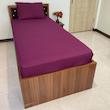 ملحفه مدل کشدار یک نفره سایز 200x90 سانتی متر