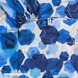 ملحفه آدنو مدل Hexagon کد CH134 یک نفره سایز 90x200 سانتی متر