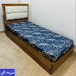 ملحفه ناتوسا مدل کشدار ماربل یک و نیم نفره سایز 200x120 سانتی متر