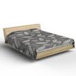 ملحفه مدل برگی دونفره سایز 220×200سانتیمتر