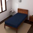 ملحفه فیلور آدنو مدل Plain کد FI37 یک نفره سایز 200x90 سانتی‌متر