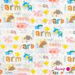 ملحفه فیلور آدنو مدل Zoo کد FI13 یک نفره سایز 90x200 سانتی متر
