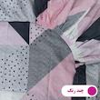 ملحفه پانیذ پود مدل چهل تکه کد A106-1 دو نفره سایز 160x200 سانتی متر