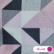 ملحفه پانیذ پود مدل چهل تکه کد A106-1 دو نفره سایز 160x200 سانتی متر