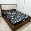 ملحفه ناتوسا مدل برکه دو نفره سایز 250x240 سانتی متر