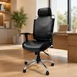 صندلی اداری سیتریکس مدل SIT3/SA2 چرم و پارچه تنفسی