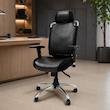 صندلی اداری سیتریکس مدل SIT3/SA2 چرم و پارچه تنفسی