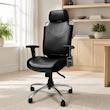 صندلی اداری سیتریکس مدل SIT3/SA2 چرم و پارچه تنفسی