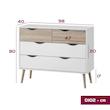 دراور هیراد مدل D102-MDF