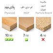 میز پاتختی مدل CB401 یک عدد کشو
