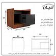 میز پاتختی اعیان مدل FH555
