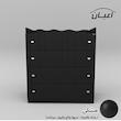 دراور اعیان مدل FH593 طرح ستاره