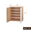 جاکفشی چهار طبقه هیراد مدل H107-MDF