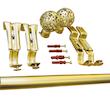 چوب پرده مدل پانچ پرستیژ LI-LX04 طول 100 سانتی متر