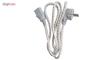 کابل برق سه پین مدل Power Cable طول 1.5 متر