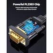 کابل تبدیل USB به DB9-RS232 یوگرین مدل CR107-20218 طول 1 متر