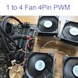 کابل افزایش تعداد فن 1 به 4 مدل FAN1TO4