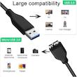 کابل هارد USB3.0 تی سی تراست مدل TC-U3CM12 طول 1.2 متر