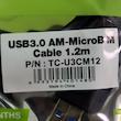 کابل هارد USB3.0 تی سی تراست مدل TC-U3CM12 طول 1.2 متر