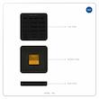 نظم دهنده فضای ذخیره سازی ماهوت مدل Matte-Black-496 مناسب برای فلش و مموری کارت