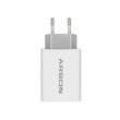 شارژر دیواری 15 وات آرسون مدل AN-W3B همراه کابل USB به لایتنینگ/USB-C/MicroUSB