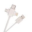شارژر دیواری 15 وات آرسون مدل AN-W3B همراه کابل USB به لایتنینگ/USB-C/MicroUSB
