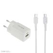 شارژر دیواری 30 وات دو پورت اکسیژن مدل CH-10 به همراه کابل USB-C