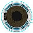 شارژر بی سیم باسئوس مدل Simple Mini Magnetic Wireless Charger WX01-JKF