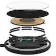 شارژر بی سیم باسئوس مدل Simple Mini Magnetic Wireless Charger WX01-JKF