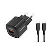 شارژر دیواری 20 وات دو پورت پرودو مدل FWC060 به همراه کابل USB-C
