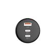 شارژر فندکی 160 وات الدینیو مدل ‌C102 به همراه کابل usb-C