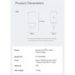 شارژر دیواری 65 وات بیسوس مدل GAN6 PRO 65W به همراه کابل USB-C