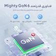 شارژر دیواری 65 وات بیسوس مدل GAN6 PRO 65W به همراه کابل USB-C
