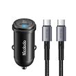 شارژر فندکی 30 وات مک دودو مدل CC-7493 W-Cable به همراه کابل USB-C