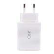 شارژر دیواری آکو مدل AH-2 به همراه کابل تبدیل USB-C
