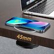 شارژر بی سیم 15 وات تک پورت مدل Hidden-4cm به همراه کابل usb-c