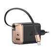 شارژر دیواری 40 وات مک دودو مدل CH-4280 به همراه کابل متصل به بدنه USB-C