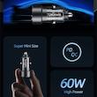 شارژر فندکی 60 وات یوسمز مدل US-CC208 C39 