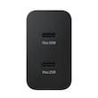 شارژر دیواری 50 وات سامسونگ مدل EP-T5020XBEGWW به همراه کابل USB-C