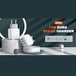 شارژر دیواری 17 وات الدینیو مدل A3312 به همراه کابل تبدیل USB-C
