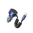  شارژر فندکی 60 وات 2 پورت پرودو مدل PD-60CXC
