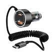  شارژر فندکی 60 وات 2 پورت پرودو مدل PD-60CXC