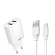  شارژ دیواری ریمکس مدل RP-U35 به همراه کابل تبدیل USB-C