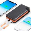 شارژ همراه خورشیدی مدل Solar 4Fold Wireless ظرفیت 20000 میلی آمپر ساعت